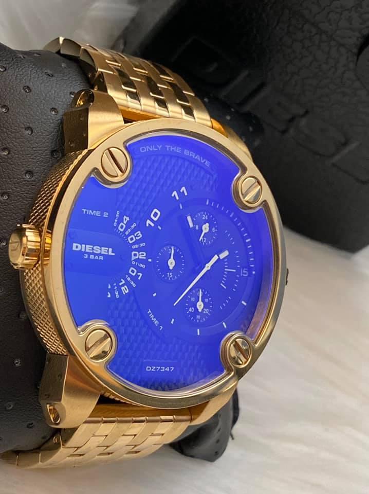 Diesel Men’s Little Daddy Analog Gold Watch