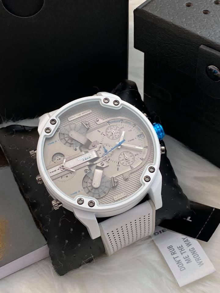 Diesel Men’s Mr. Daddy 2.0 Chronograph Leather Watch