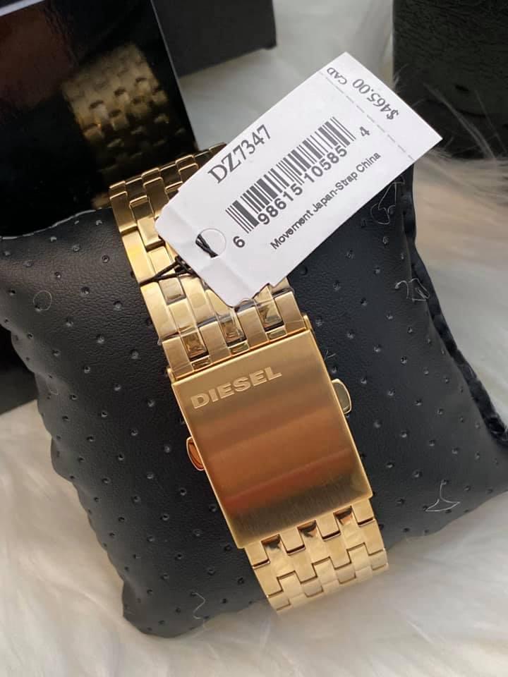 Diesel Men’s Little Daddy Analog Gold Watch