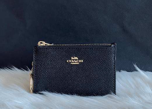 Coach Crossgrain Mini Skinny ID Case