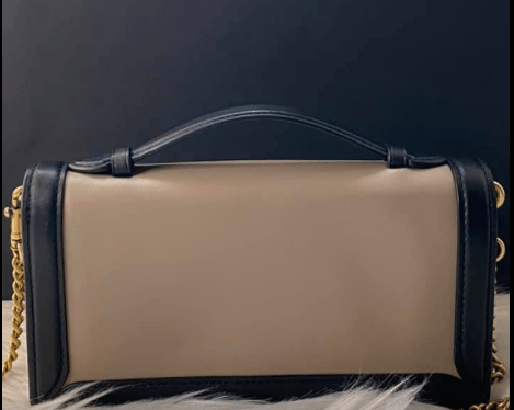 Coach Riley Chain Clutch in Colorblock