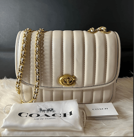 Coach Madison Shoulder Bag with Quilting