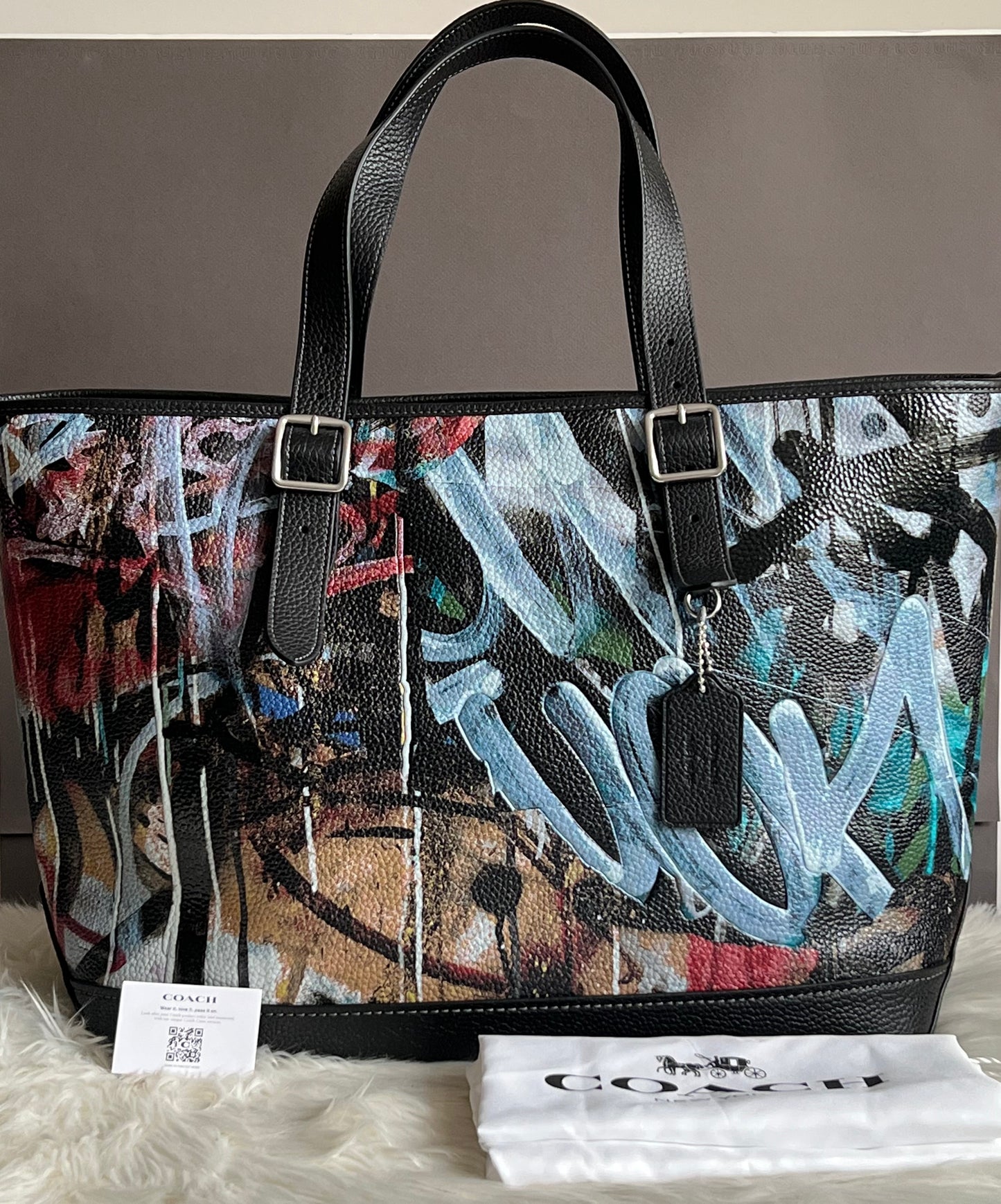 Coach X Mint + Serf Carriage Tote