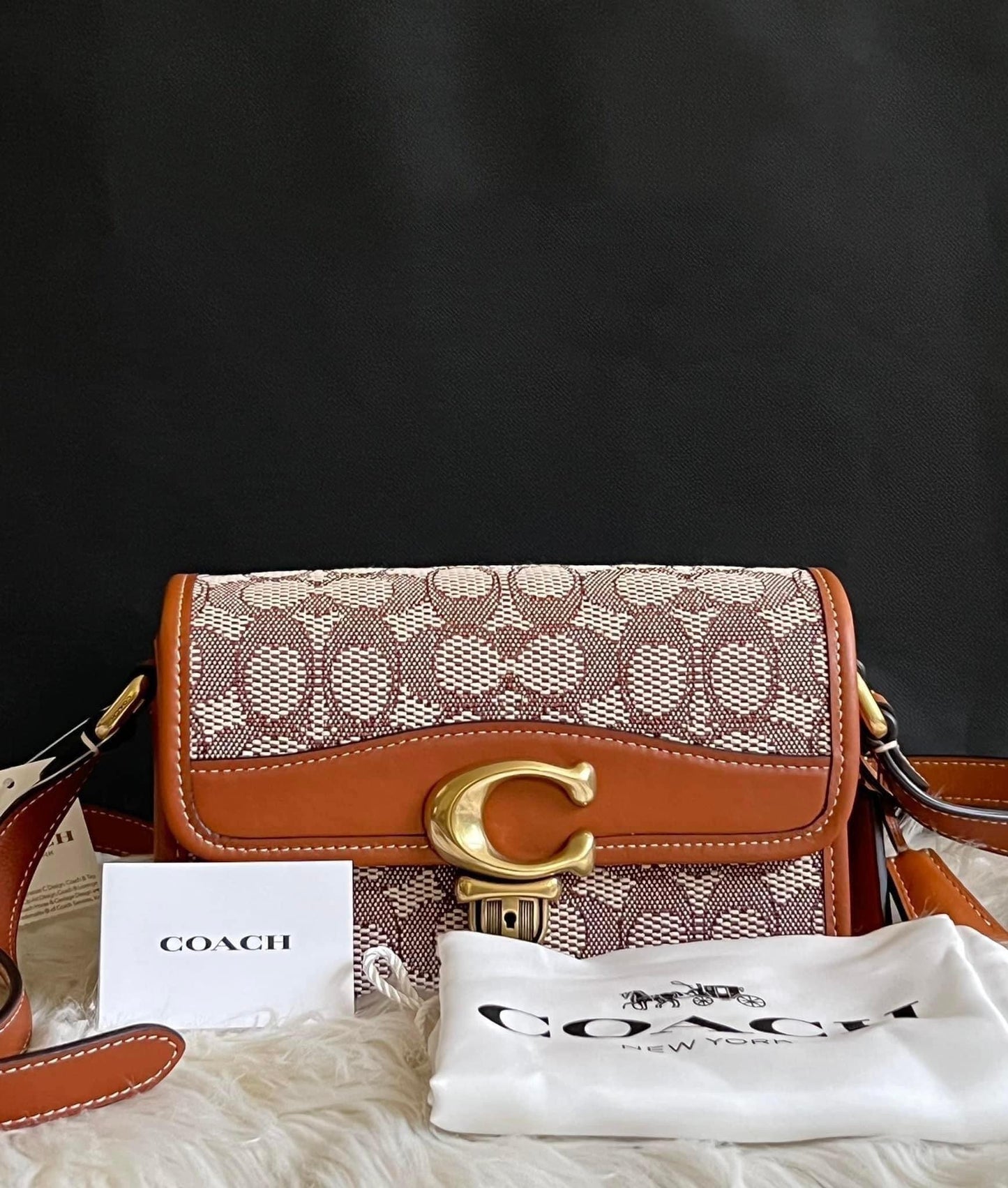 Coach Studio Shoulder Bag 19 in Signature Jacquard