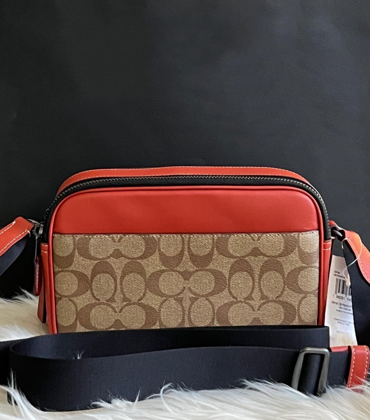 Coach X Peanuts Graham Crossbody in Signature Canvas with Patches