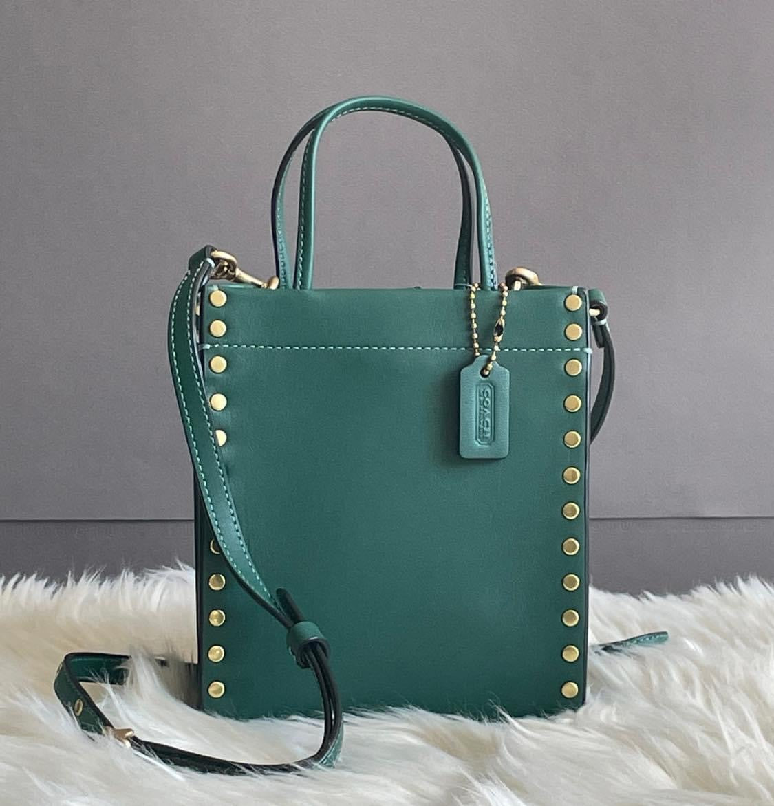 COACH®  Mini Cashin Tote