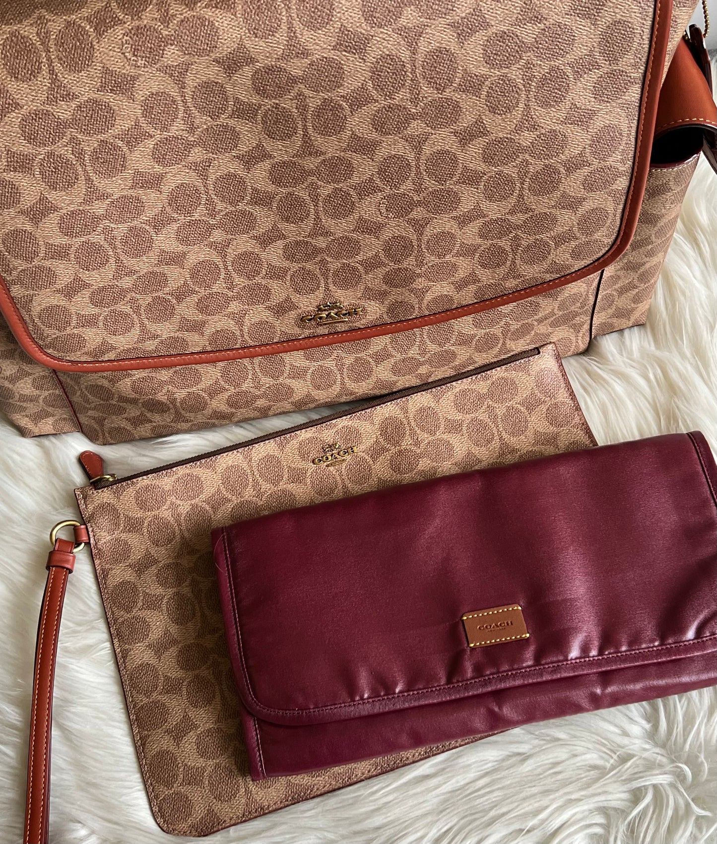 Coach Baby Messenger Bag in Signature Canvas