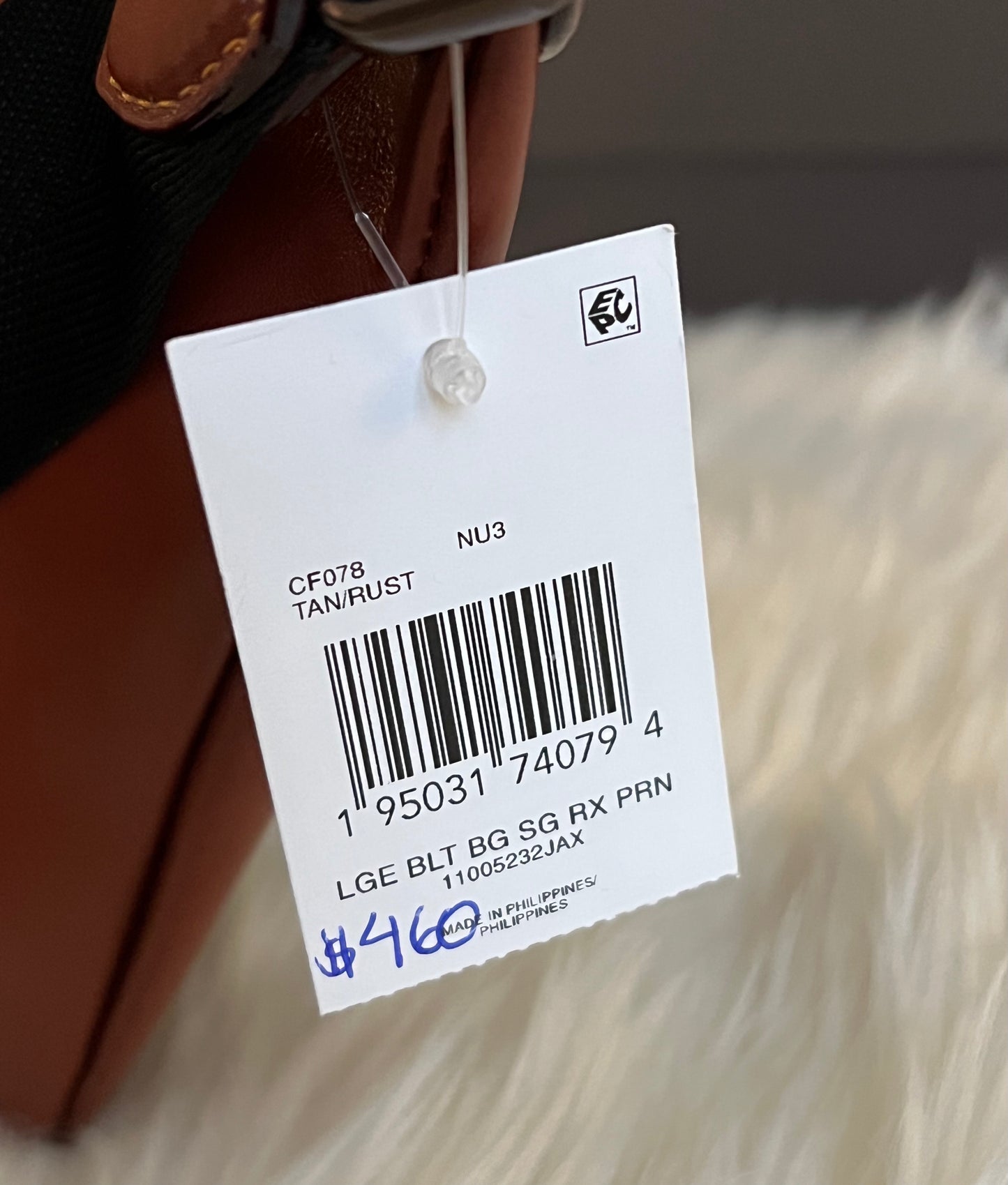 Coach League Belt Bag in Signature Canvas with Rexy Print