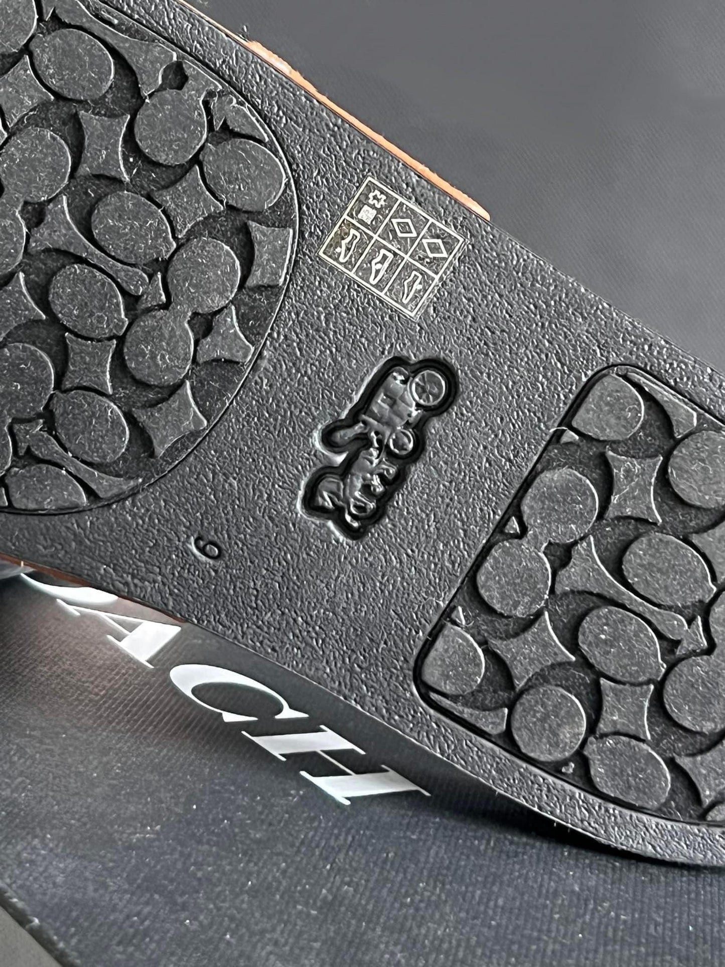 Disney X Coach Sport Slide in Signature Texture Jacquard with Mickey Mouse Embroidery