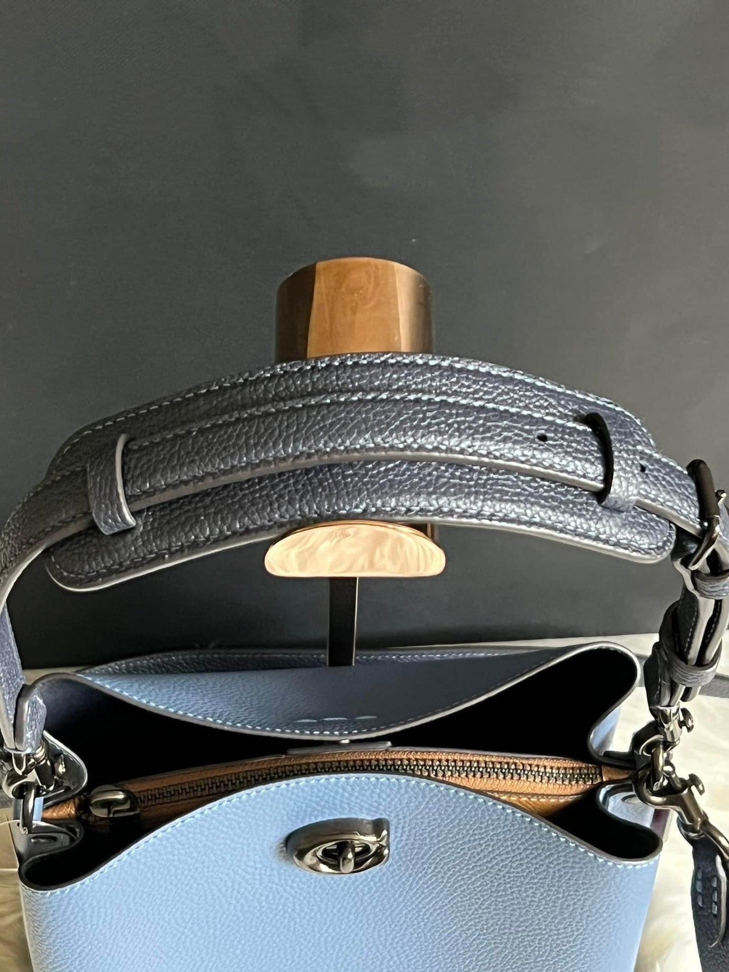 Coach Willow Bucket Bag in Colorblock