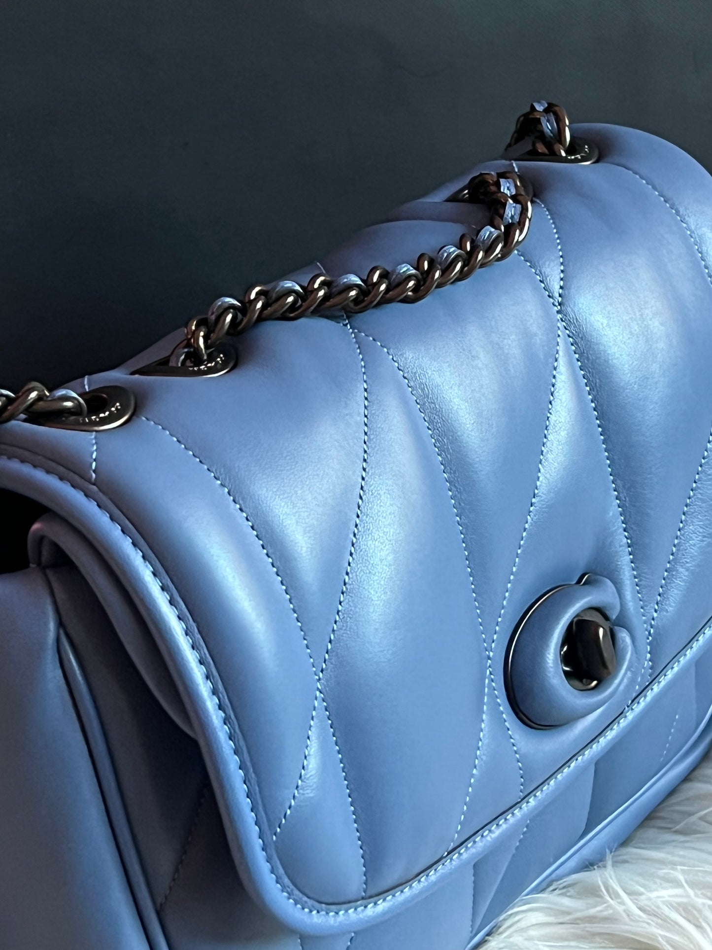 Coach Pillow Madison Shoulder Bag with Quilting