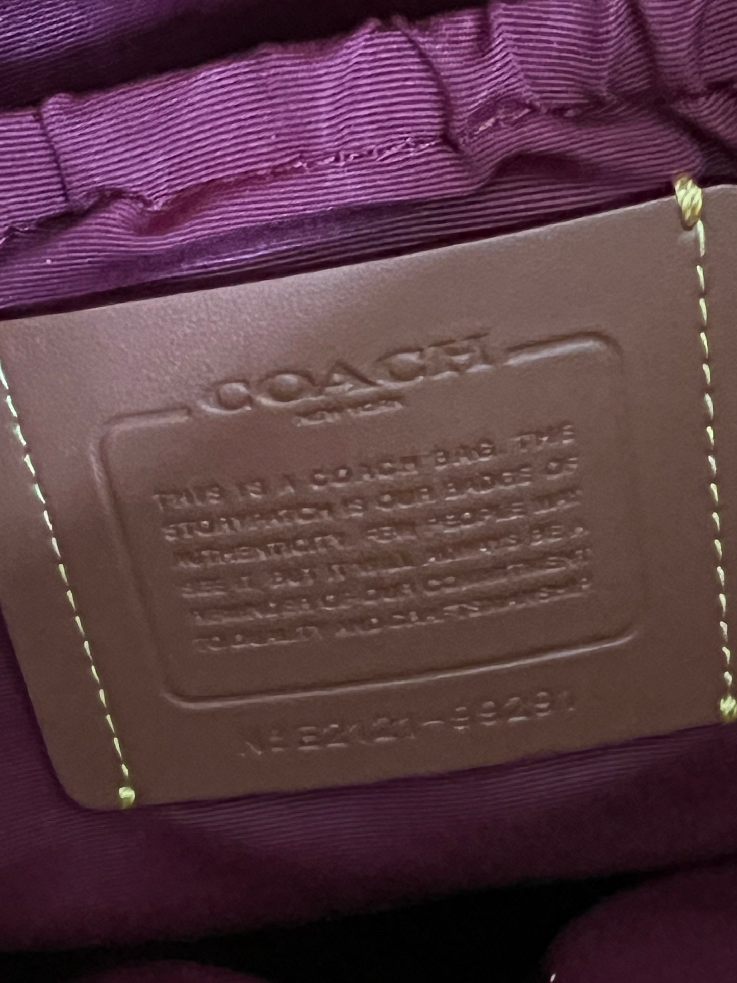 Coach Baby Messenger Bag in Signature Canvas