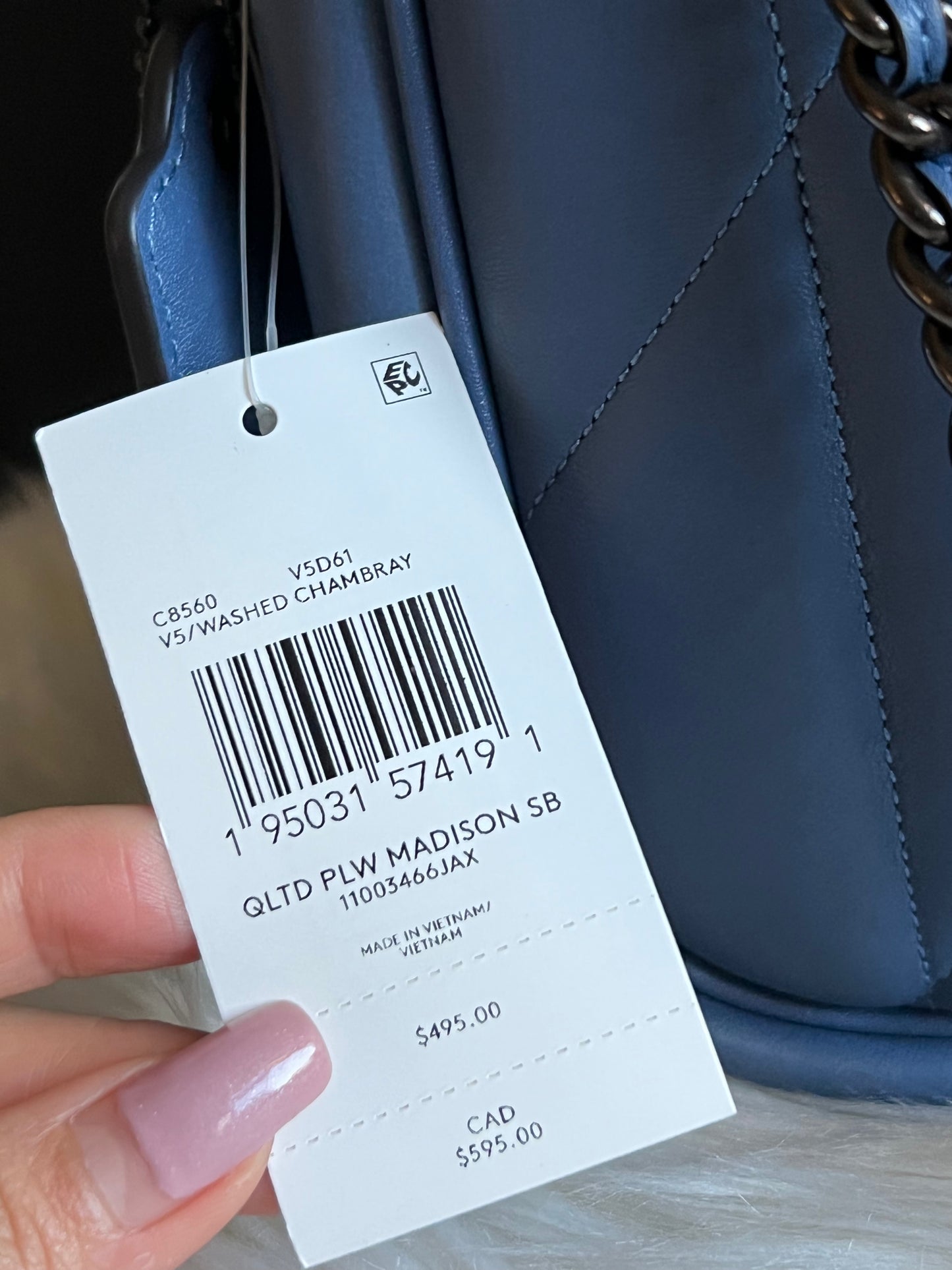 Coach Pillow Madison Shoulder Bag with Quilting
