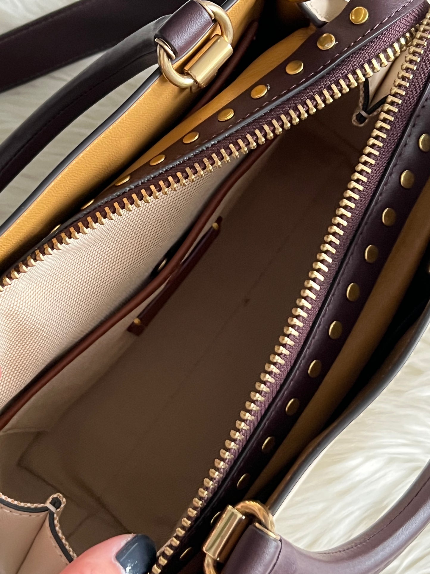 Coach Rogue 25 in Colorblock with Rivets