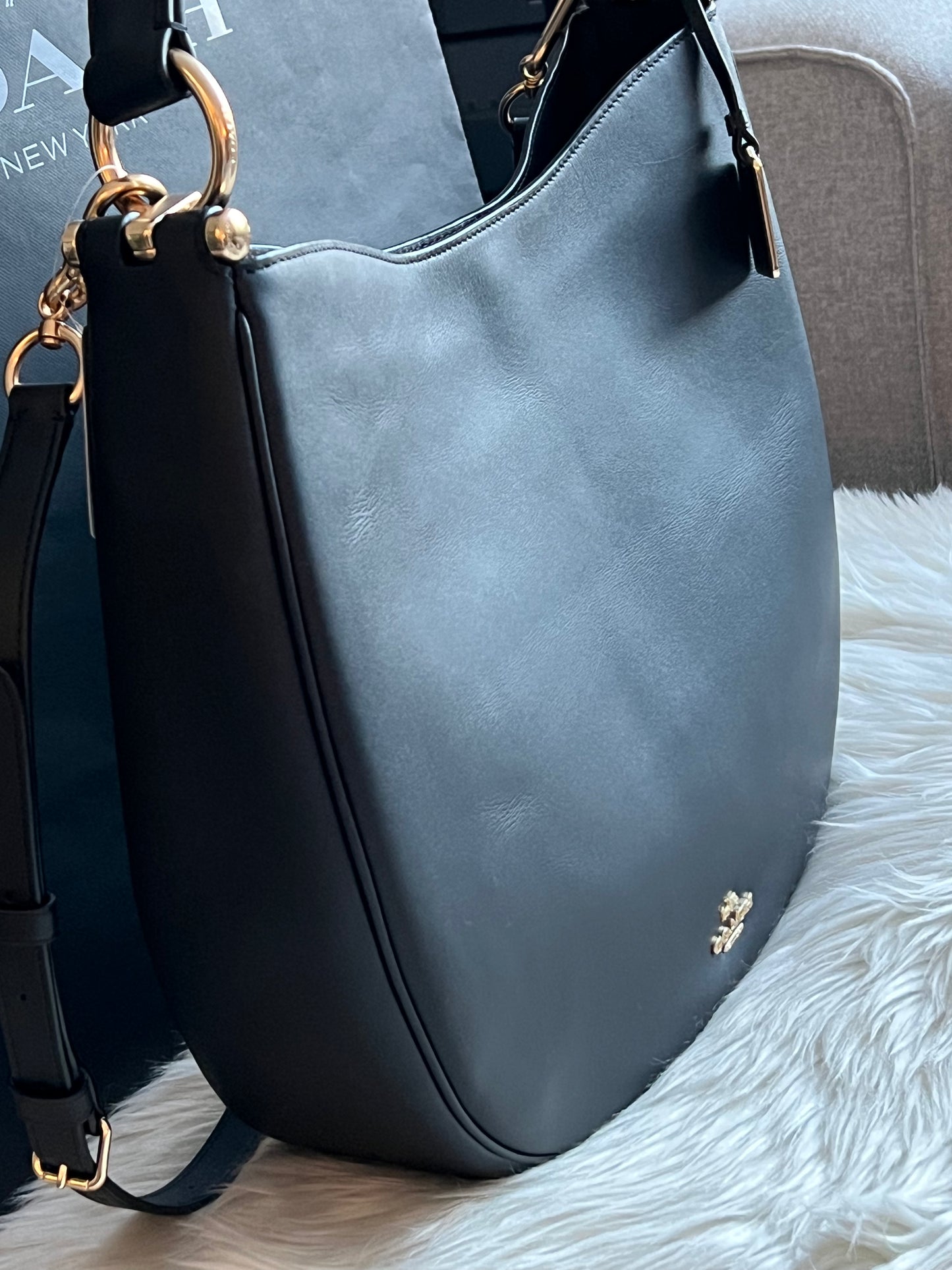 Coach Nomad Hobo in Glovetanned Leather