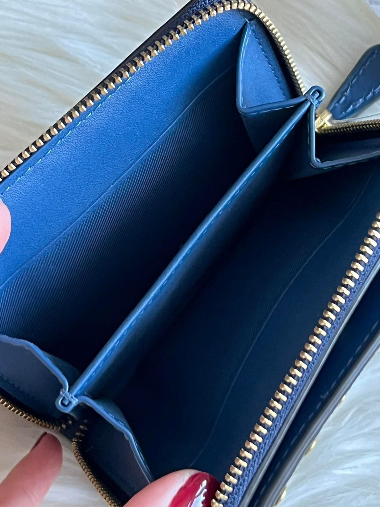 Coach Billfold Wallet with Rivets