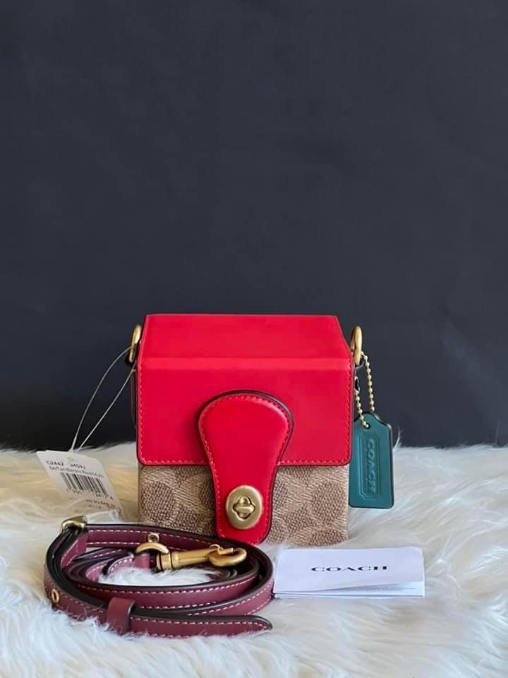 Coach Lunar New Year Square Bag 10 in Signature Canvas