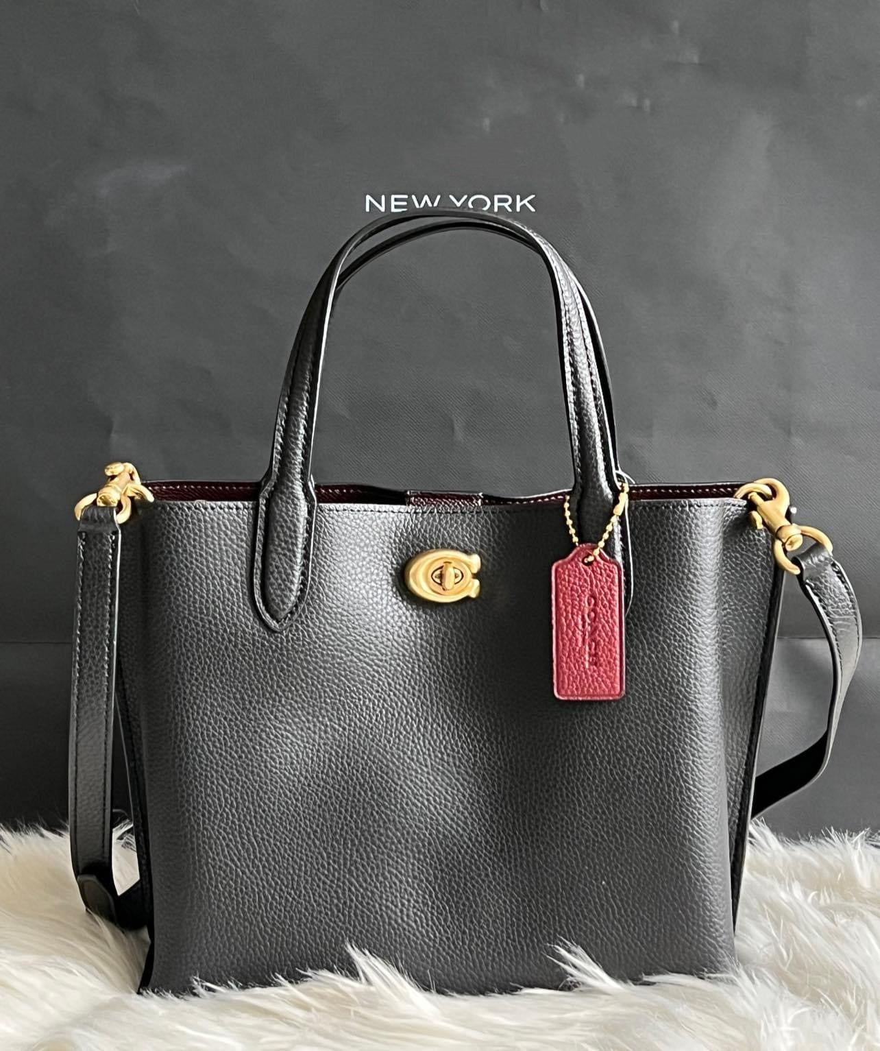 Coach Willow Tote 24 Black