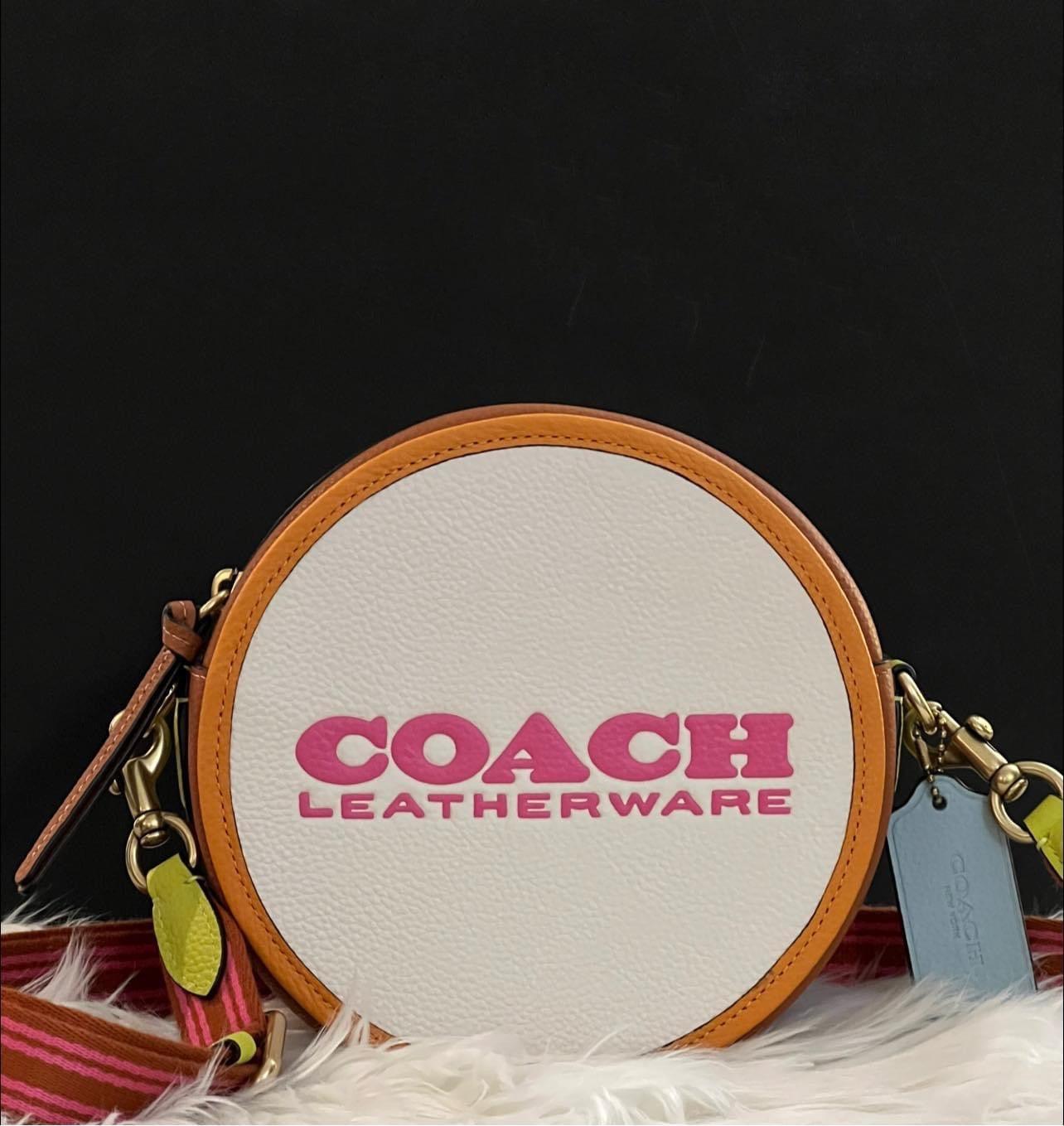 Coach Kia Circle Bag in Colorblock