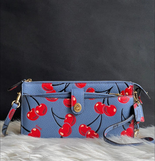 Coach Noa Pop Up Messenger with Cherry Print