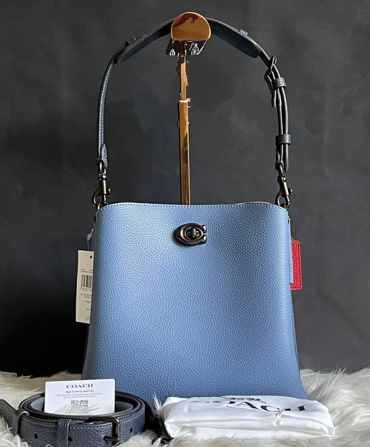 Coach Willow Bucket Bag in Colorblock
