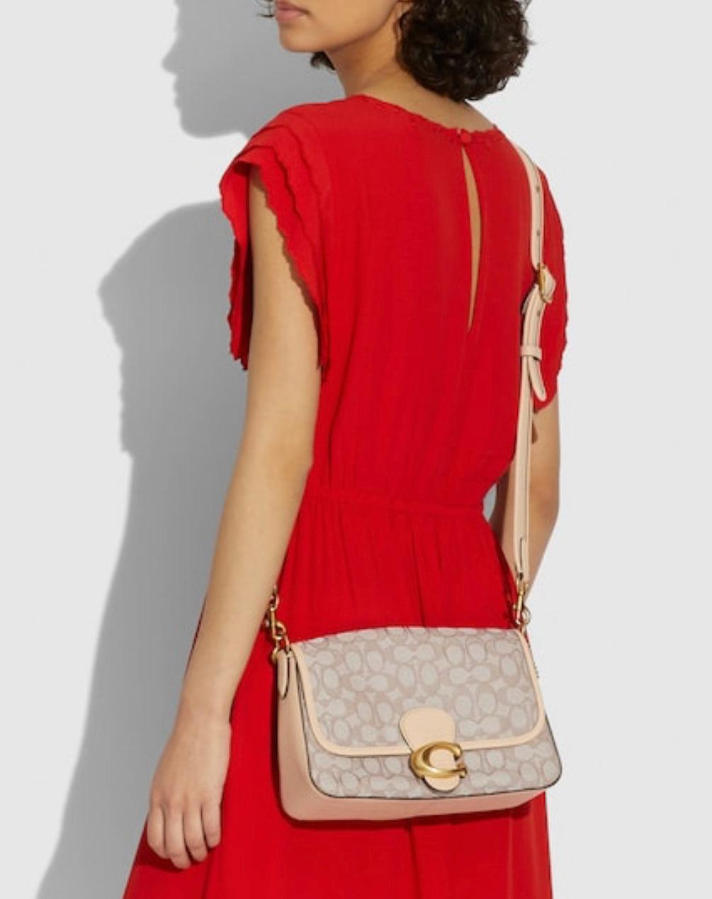 Coach Soft Tabby Shoulder Bag in Signature Jacquardn