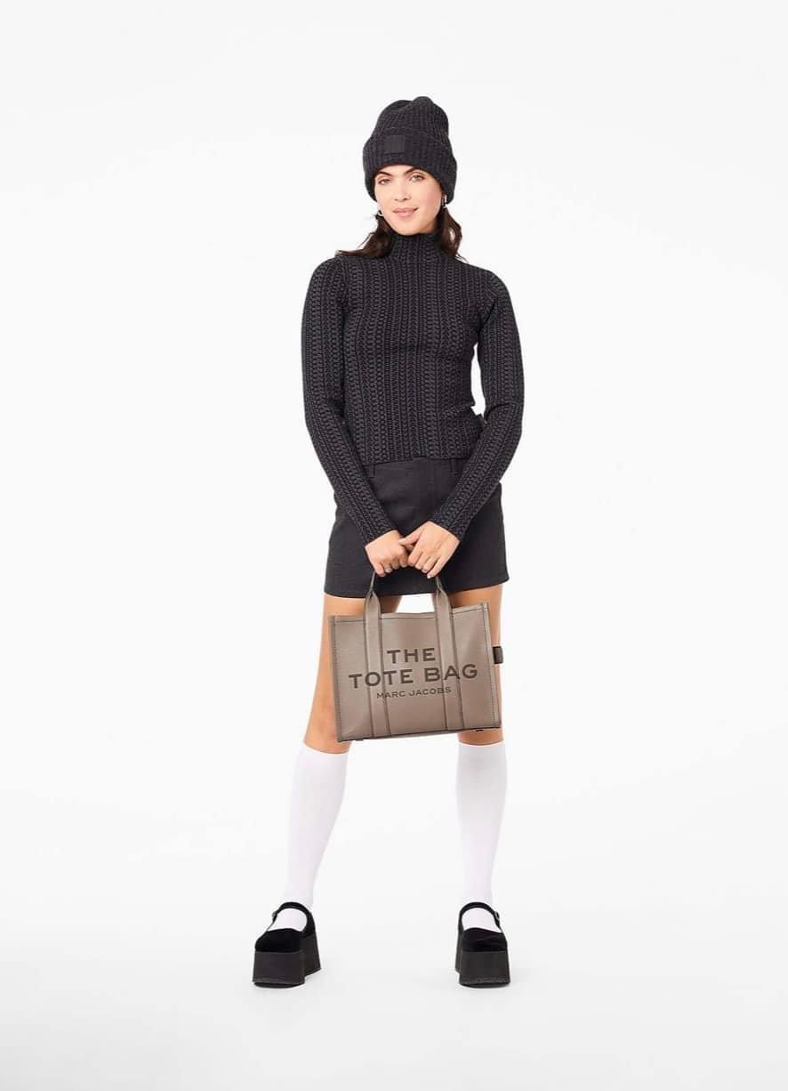 Marc Jacobs The Leather Medium Tote Bag
