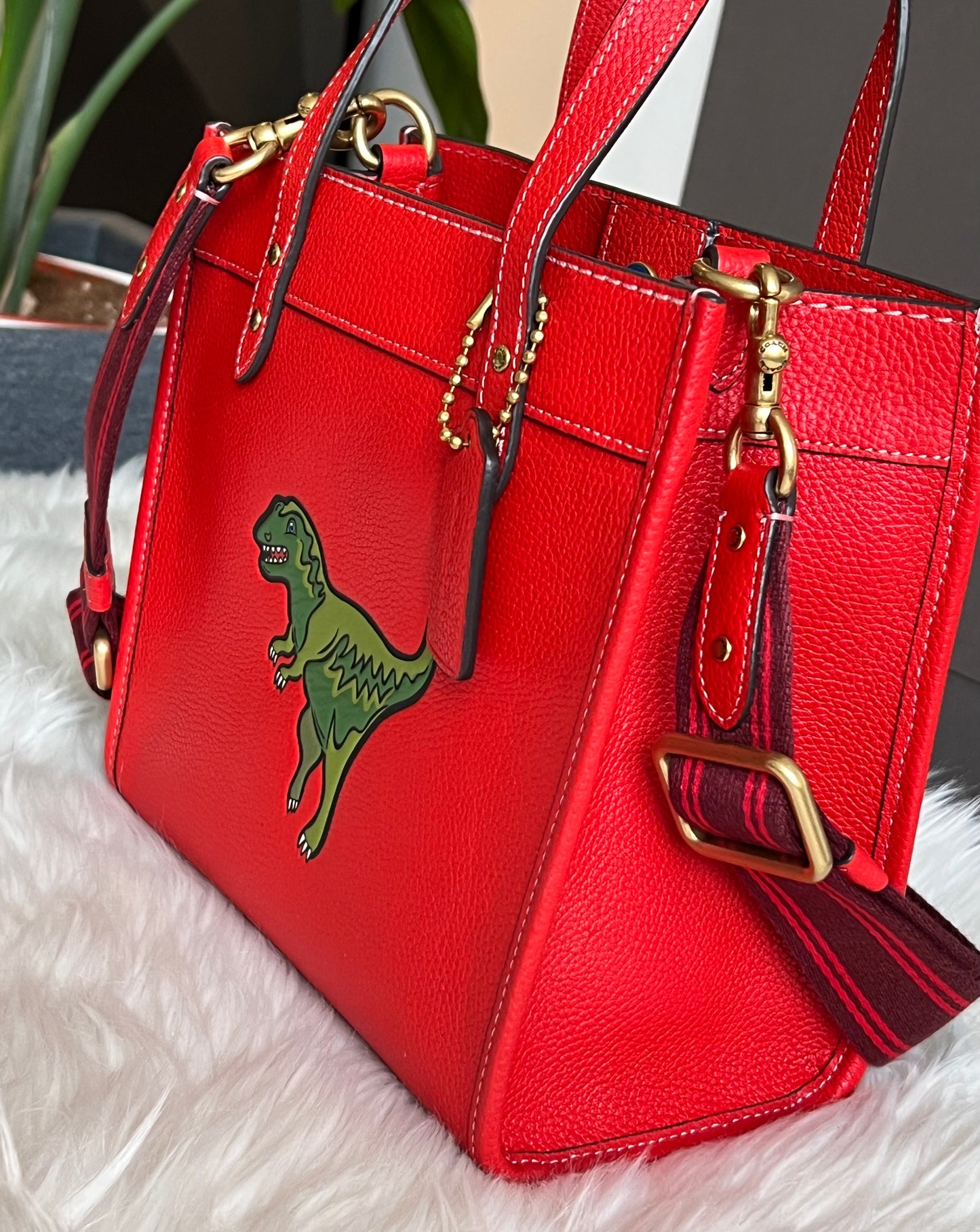 Coach Field Tote 22 with Rexy