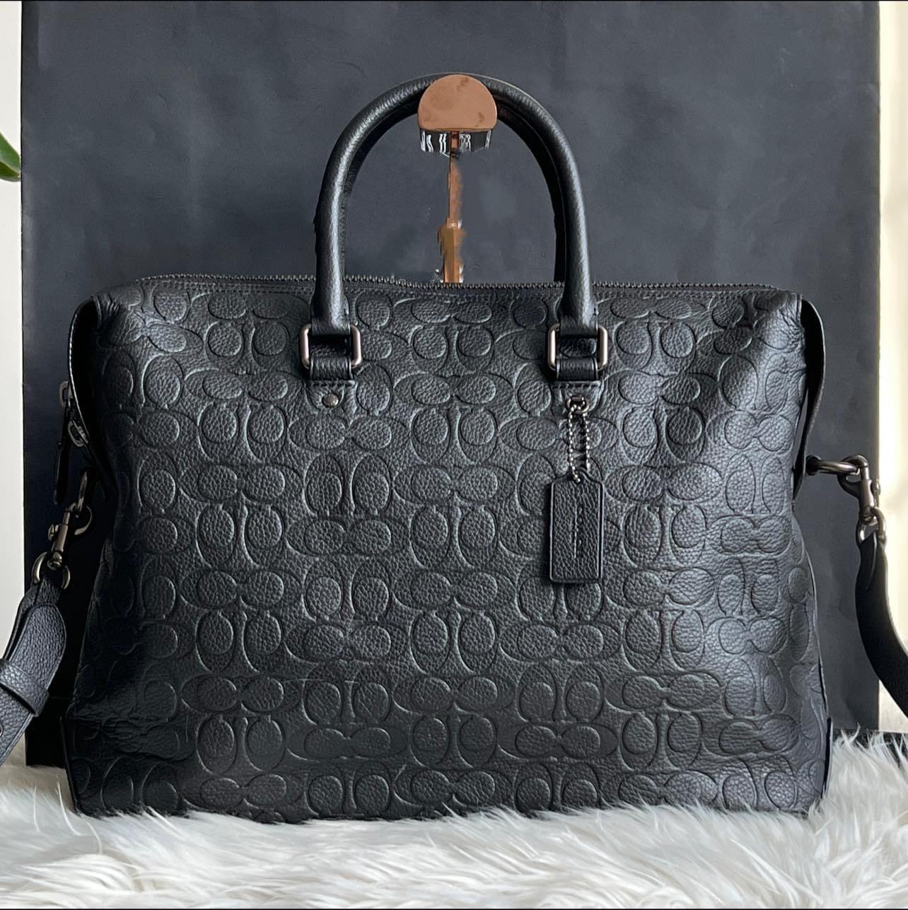 Coach Gotham Brief in Signature Leather