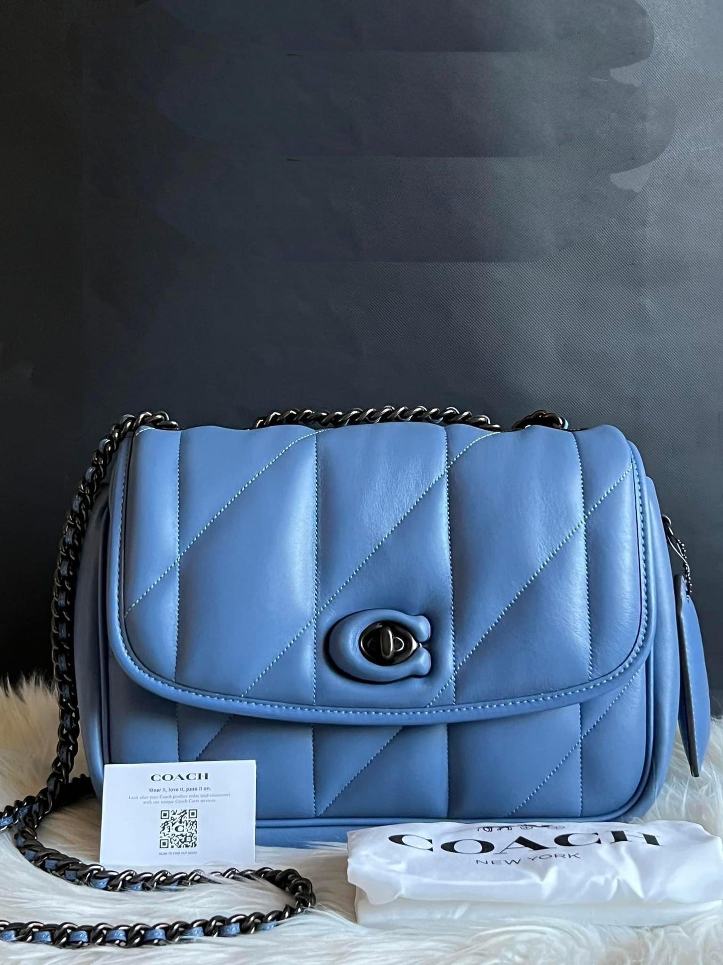 Coach Pillow Madison Shoulder Bag with Quilting