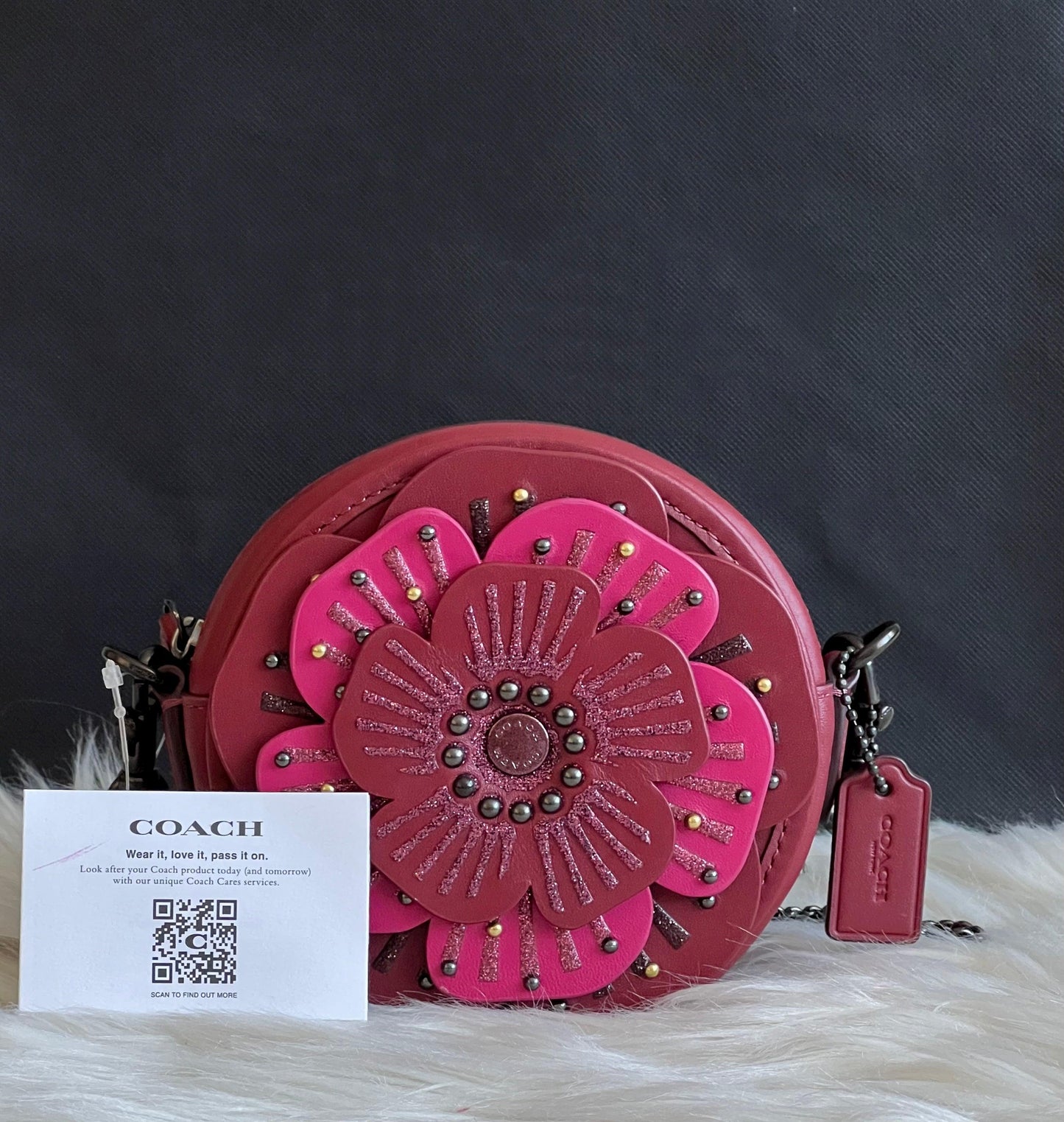 Coach Tea Rose Crossbody