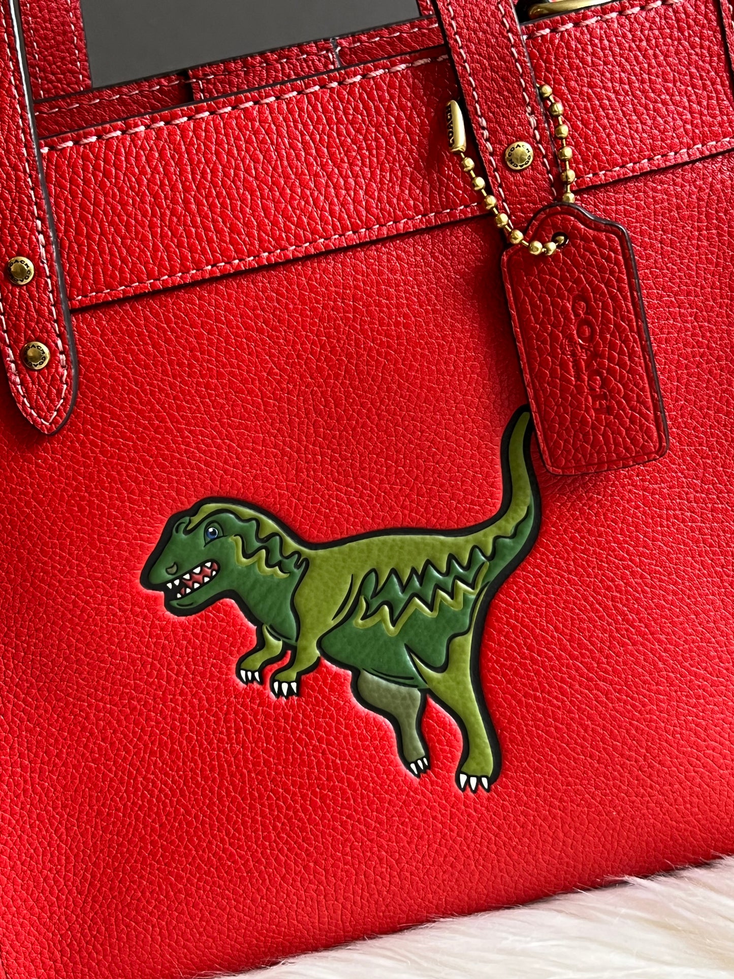 Coach Field Tote 22 with Rexy