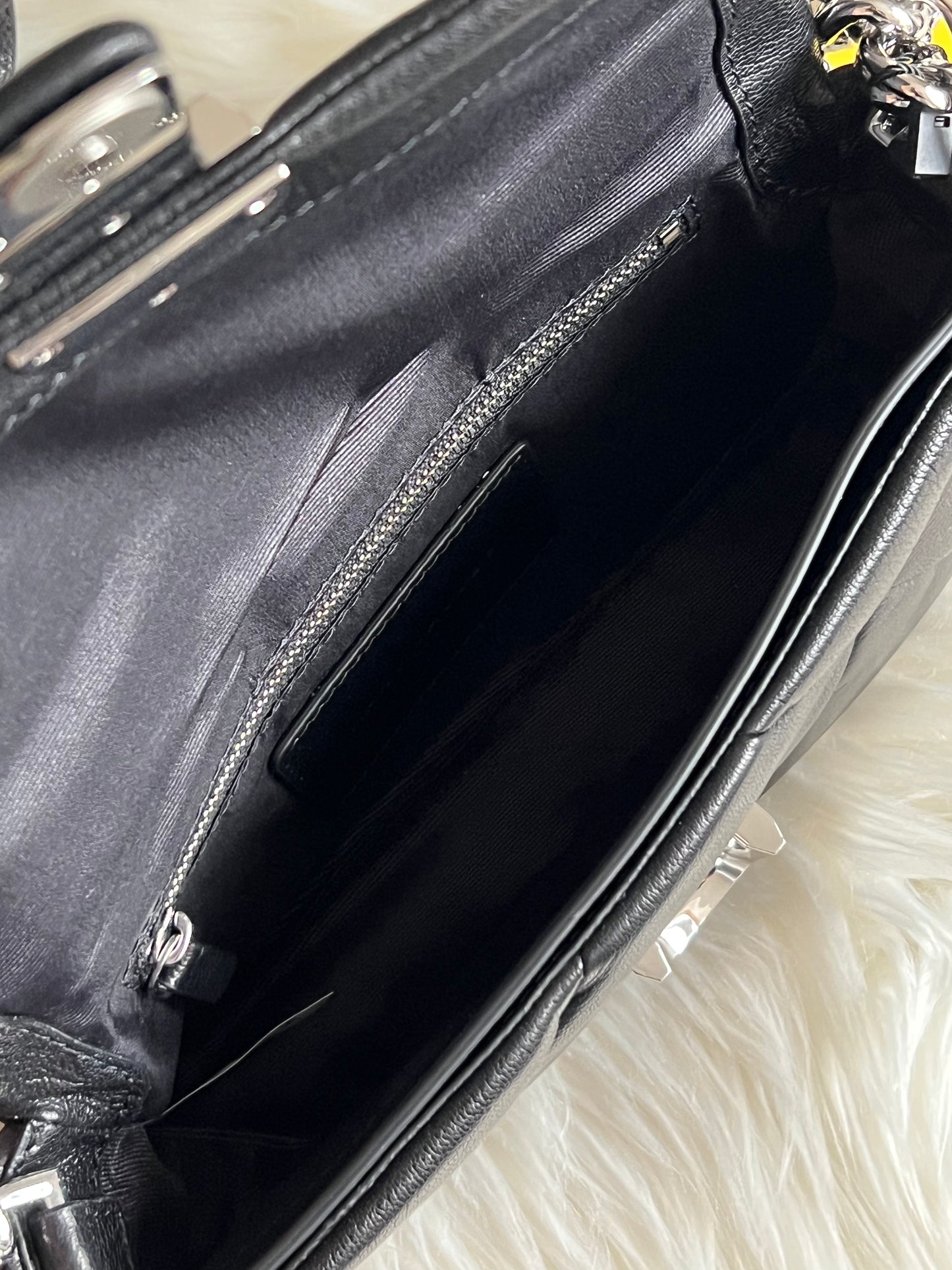 Puffy Diamond Quilted J Marc Shoulder Bag
