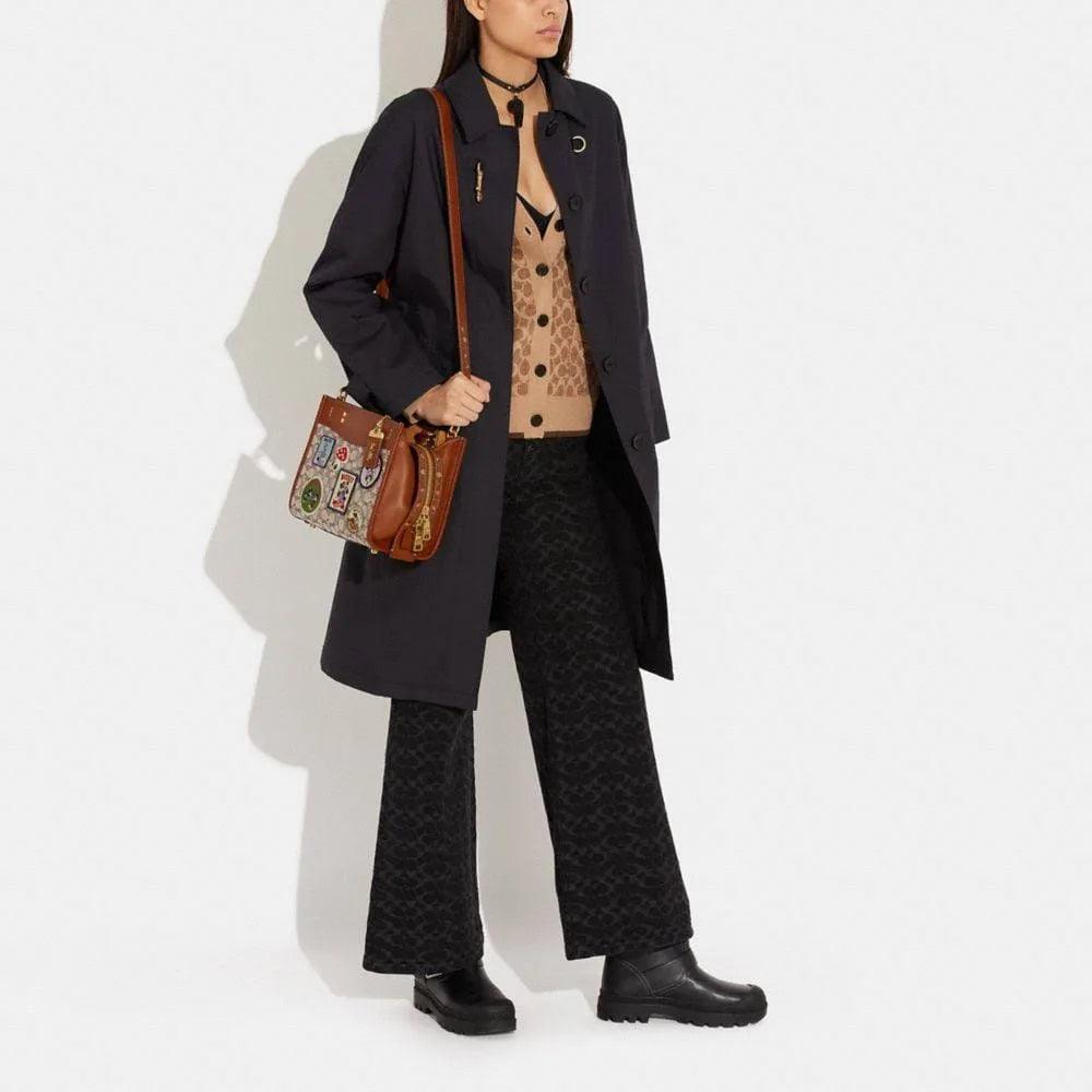 Disney X Coach Rogue 25 in Signature Textile Jacquard with Patches