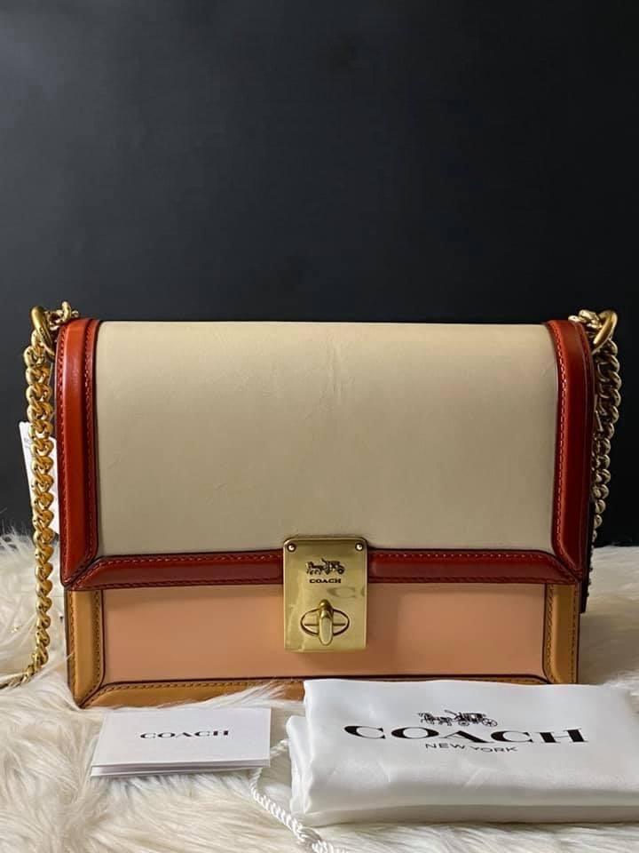 Coach Hutton Shoulder Bag in Colorblock