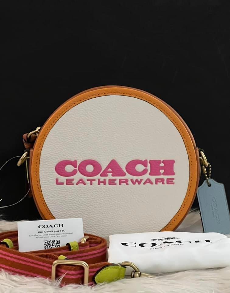 Coach Kia Circle Bag in Colorblock
