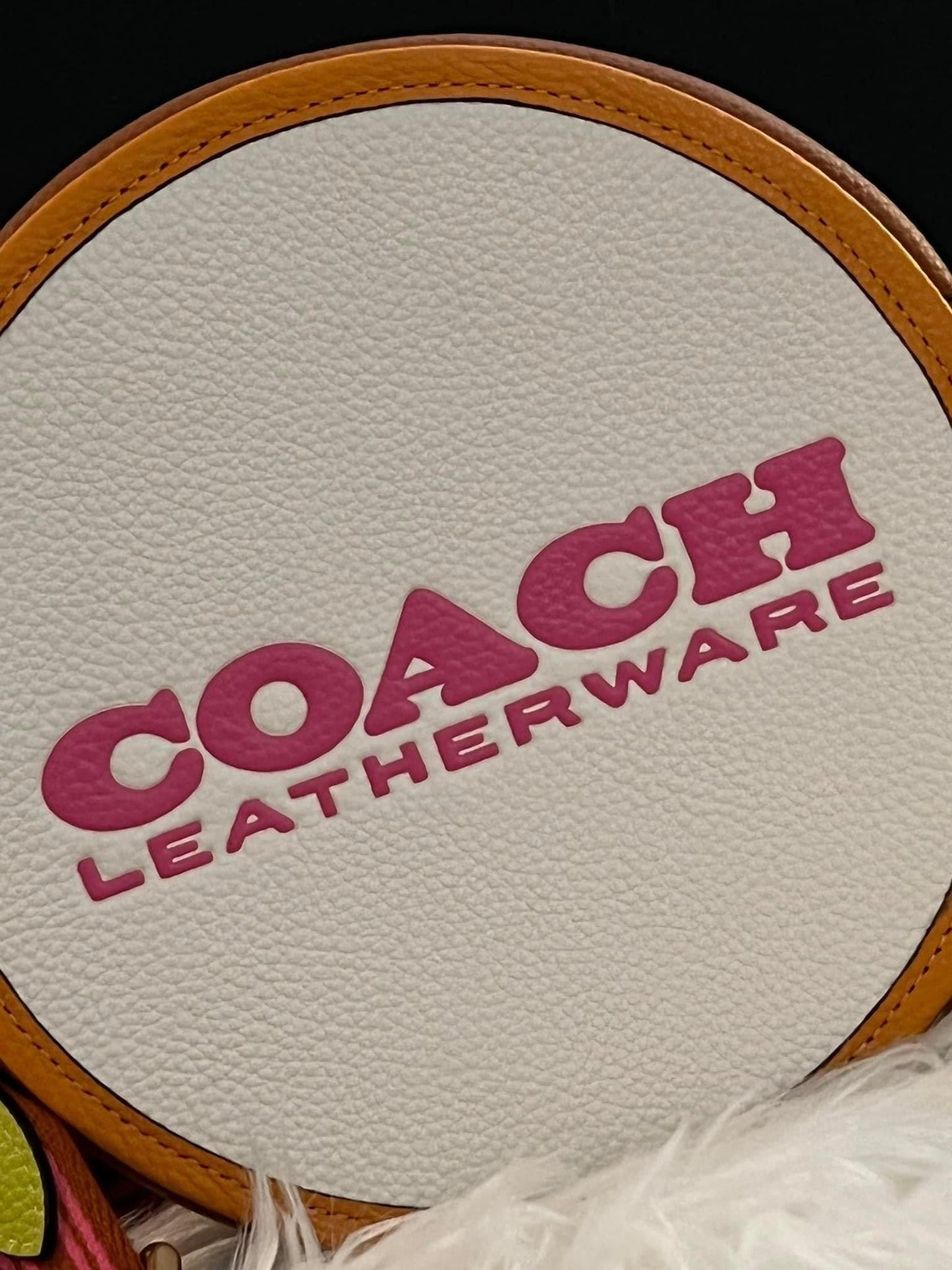 Coach Kia Circle Bag in Colorblock