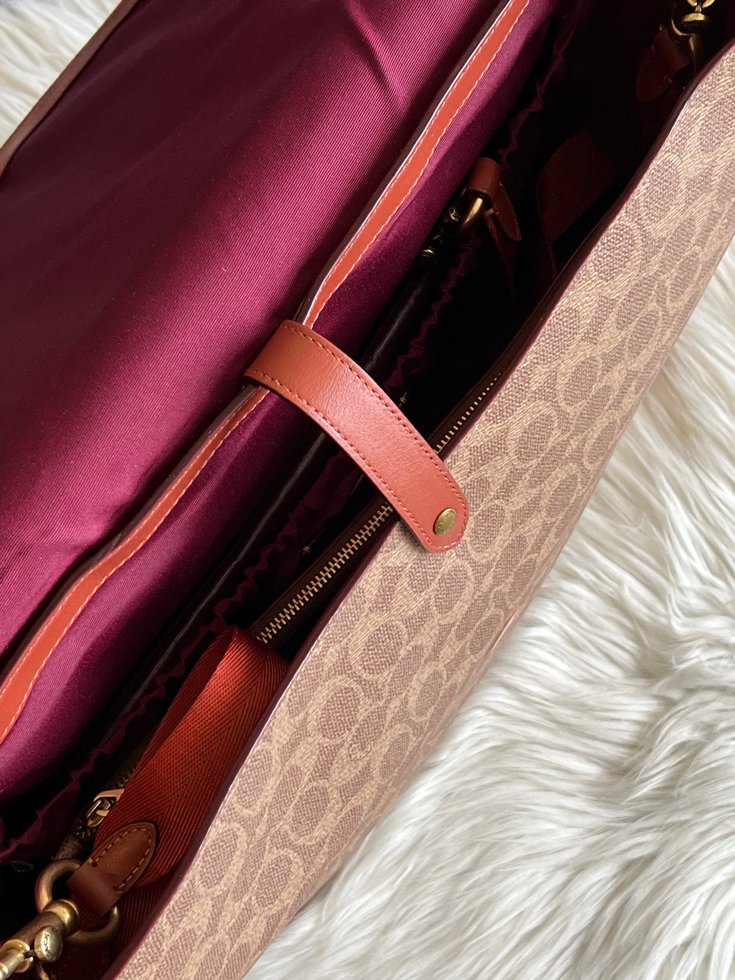 Coach Baby Messenger Bag in Signature Canvas