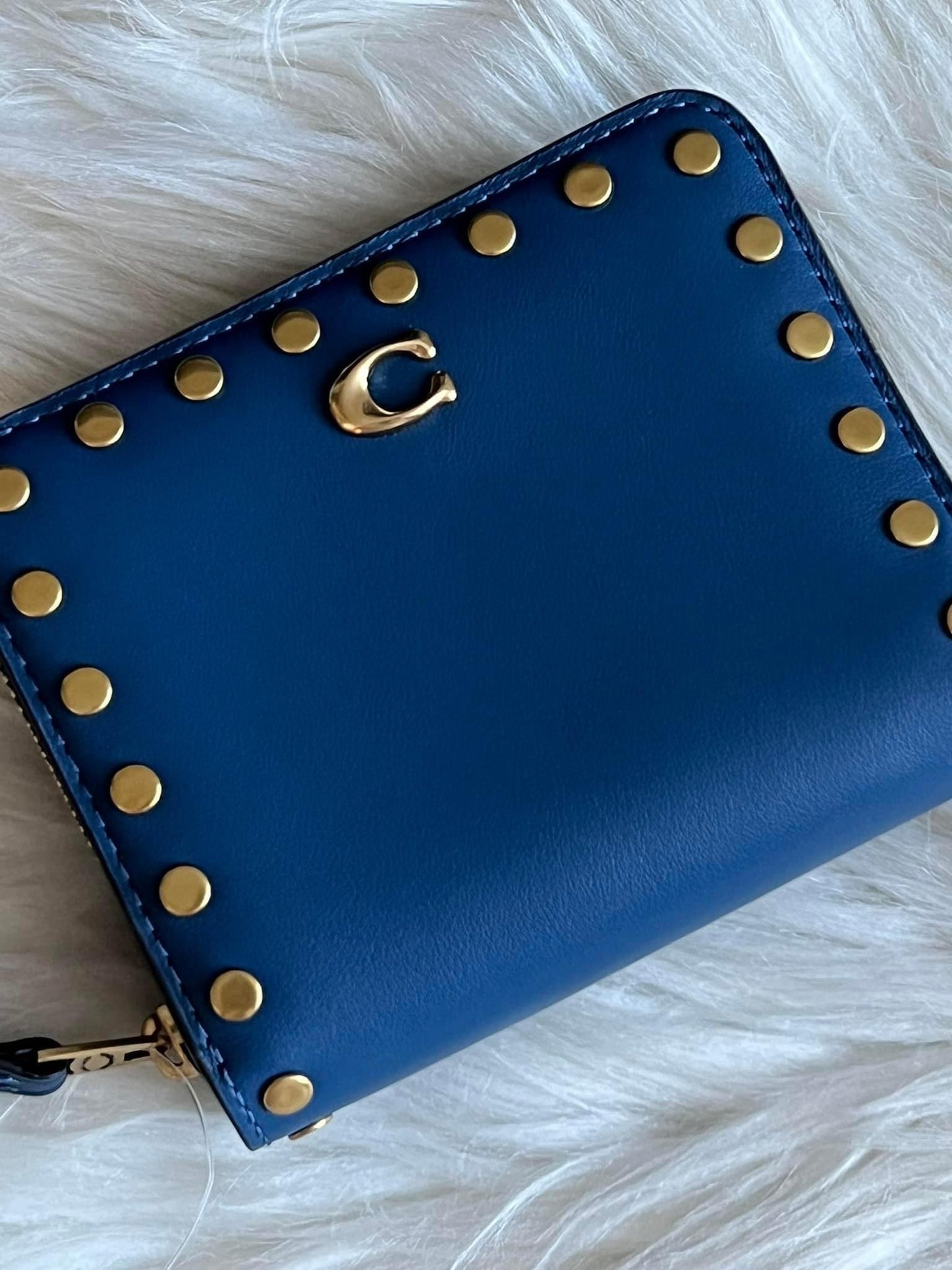 Coach Billfold Wallet with Rivets