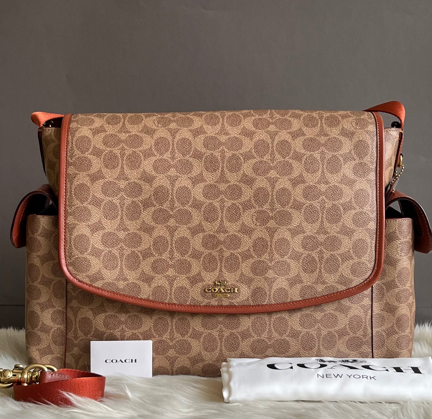 Coach Baby Messenger Bag in Signature Canvas