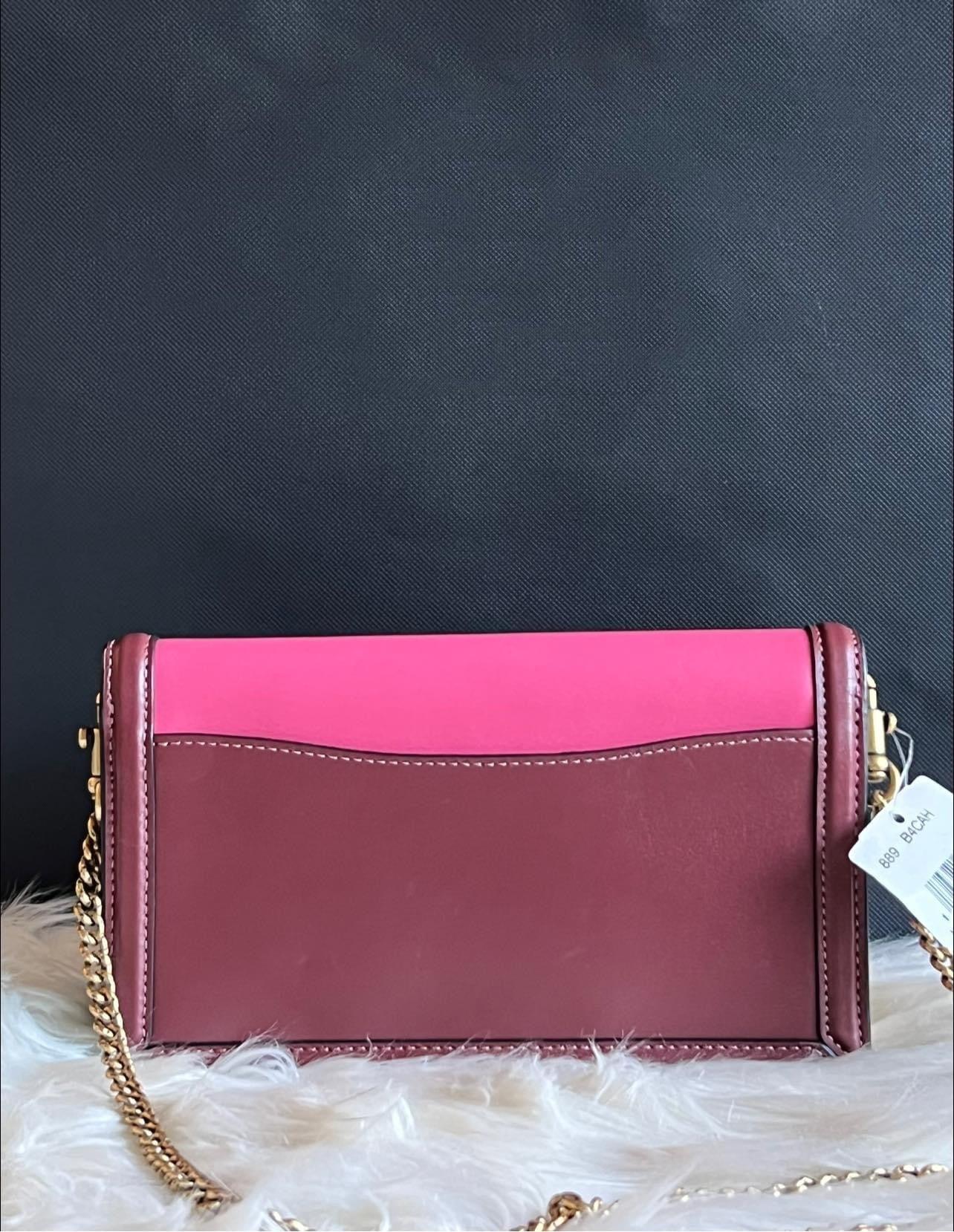 Coach Hutton Clutch in Colorblock