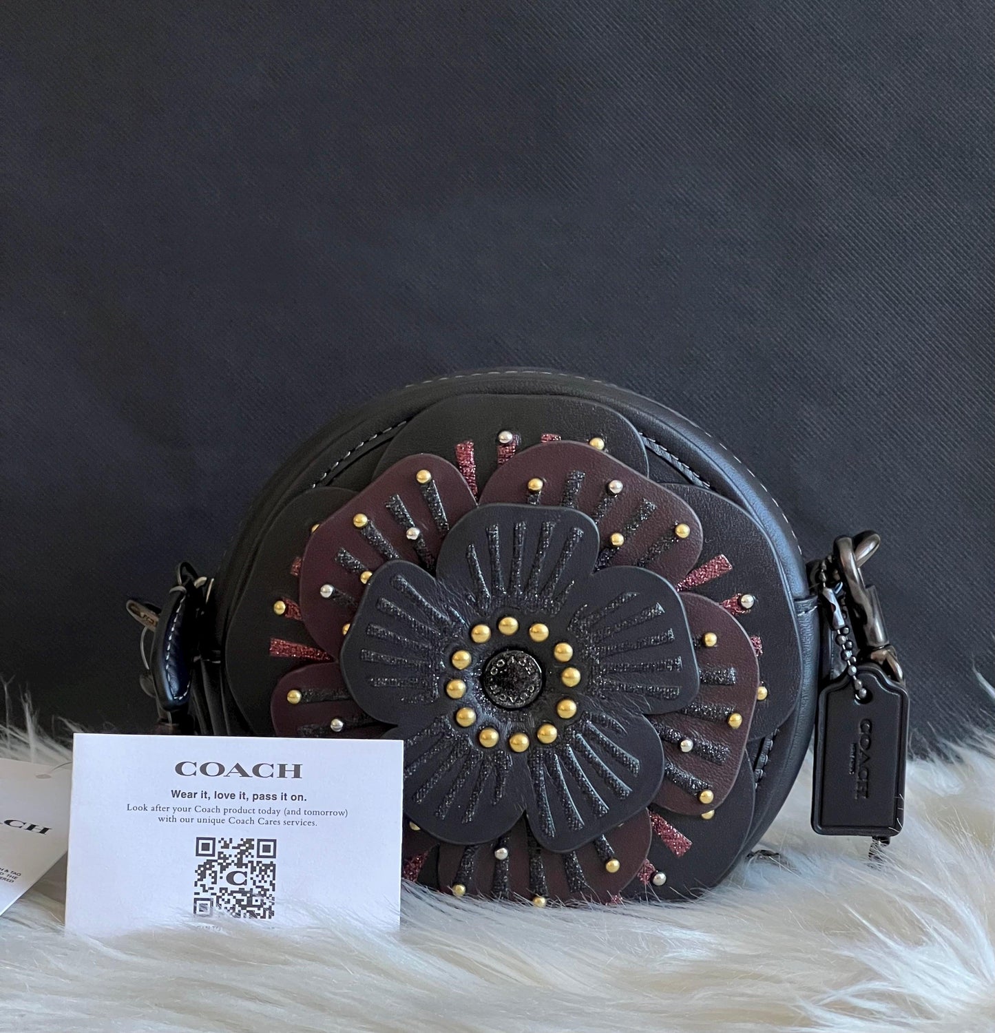 Coach Tea Rose Crossbody