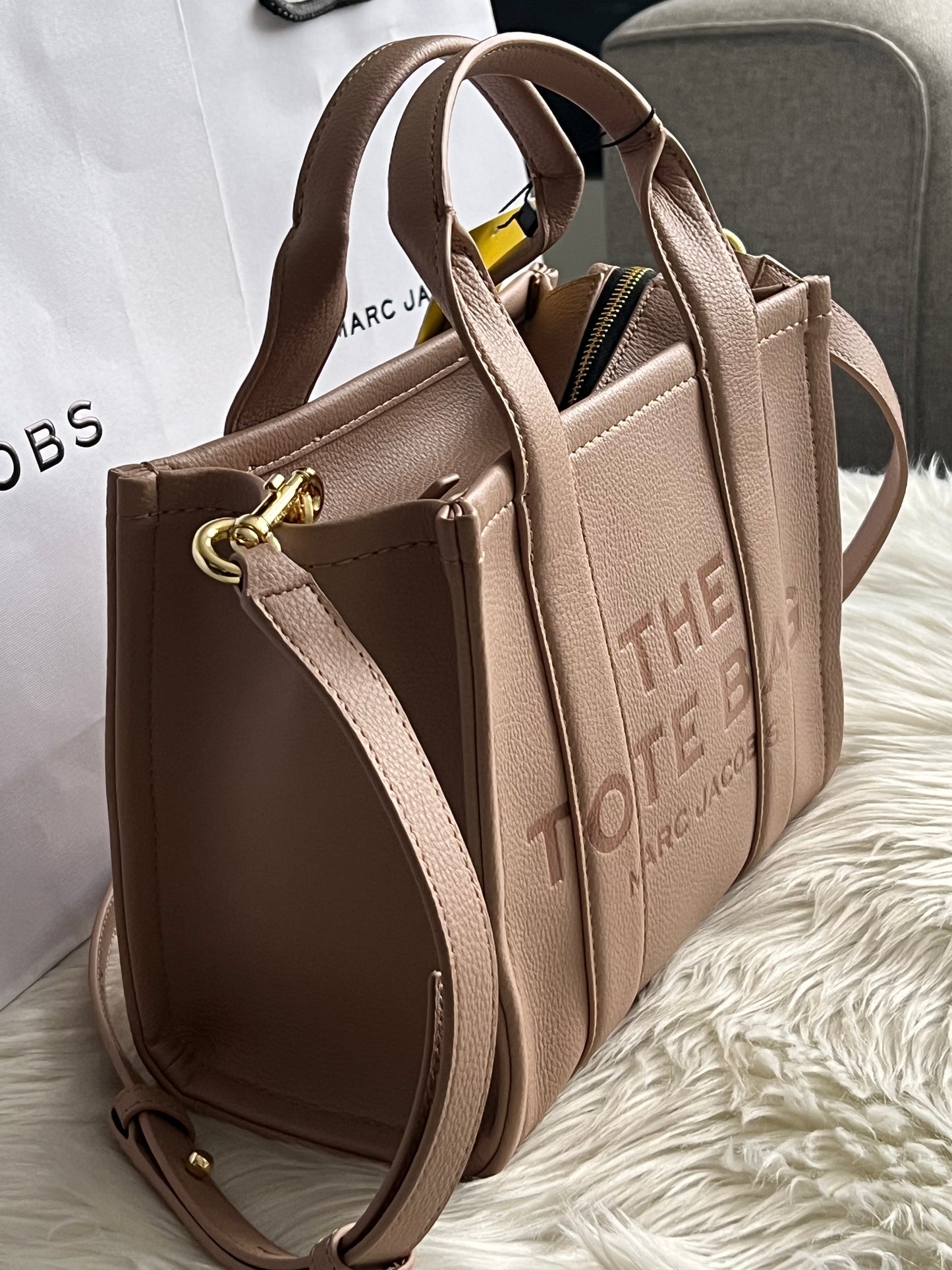 Marc Jacobs The Leather Mini Tote Bag