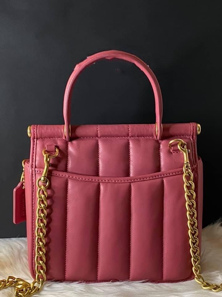 Coach Willis Top Handle 18 with Quilting