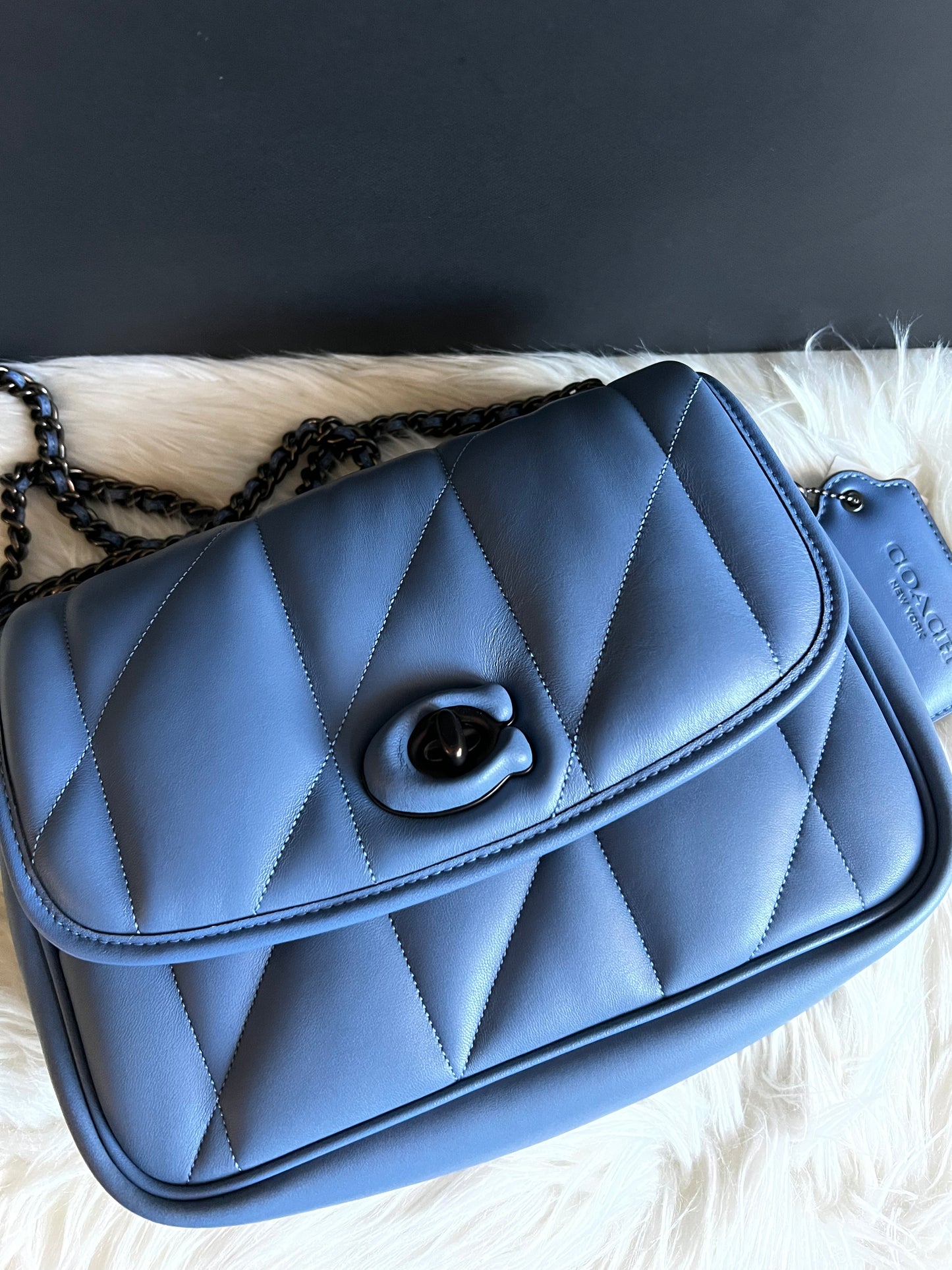 Coach Pillow Madison Shoulder Bag with Quilting