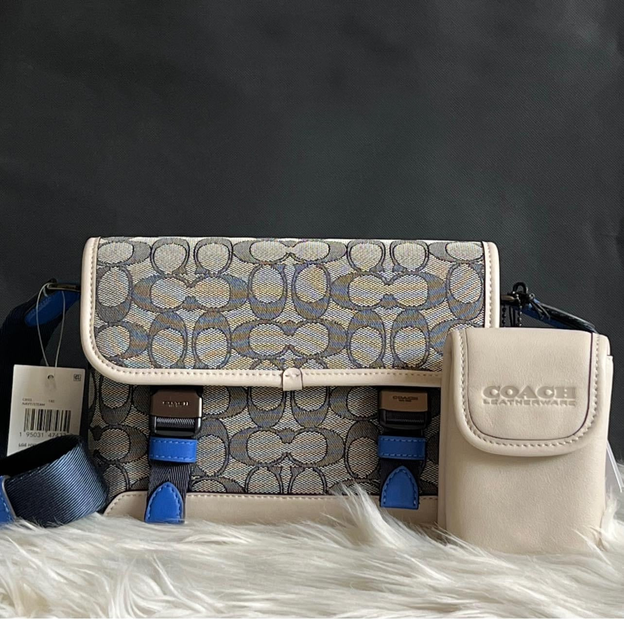 COACH League Hybrid Crossbody In Signature Jacquard