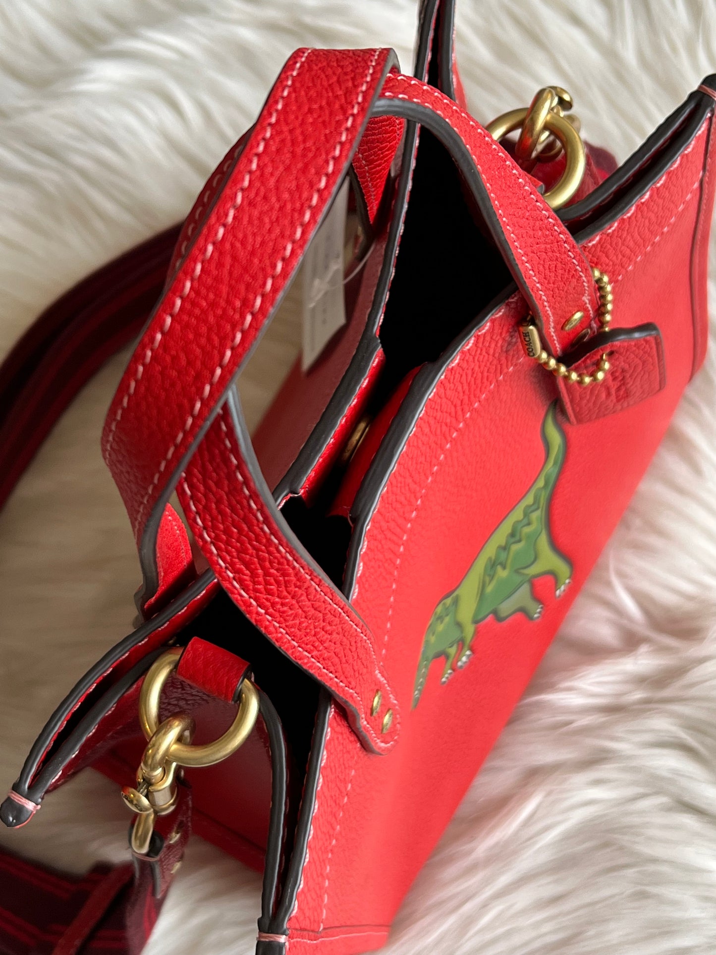 Coach Field Tote 22 with Rexy