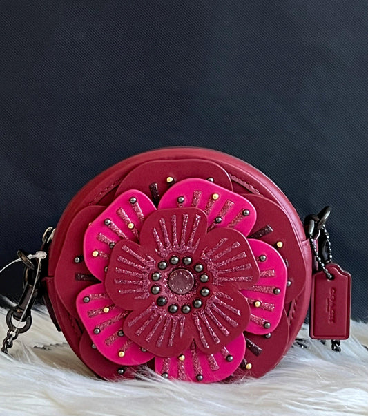 Coach Tea Rose Crossbody