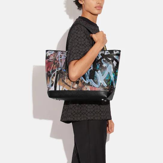 Coach X Mint + Serf Carriage Tote