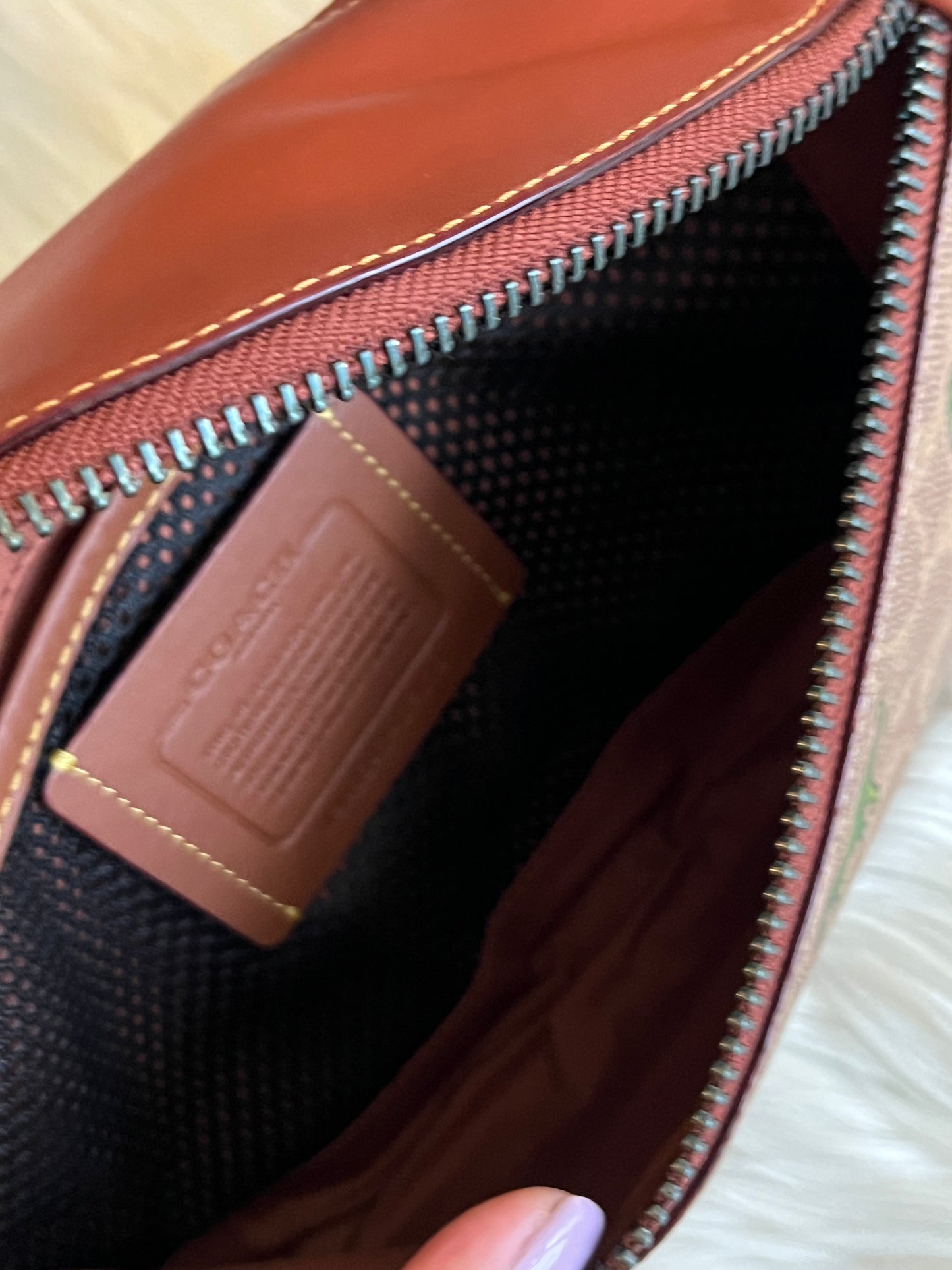 Coach League Belt Bag in Signature Canvas with Rexy Print